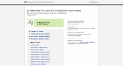 Desktop Screenshot of airconditionercostestimates.com
